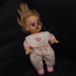 出張先にあった人形